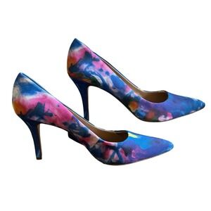 BCB Generation Tie Dye Pumps Womens Size 10B(M) Multicolor 3.5 inch heels